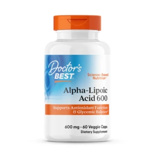 Doctor's Best Alpha-Lipoic Acid, 600 mg, 60 Veggie Caps in Pakistan