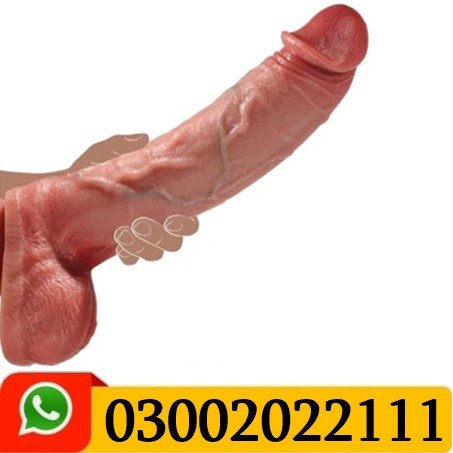 10.8 inch Dual-Layer Silicone Realistic Huge Dildo with Suction Cup
