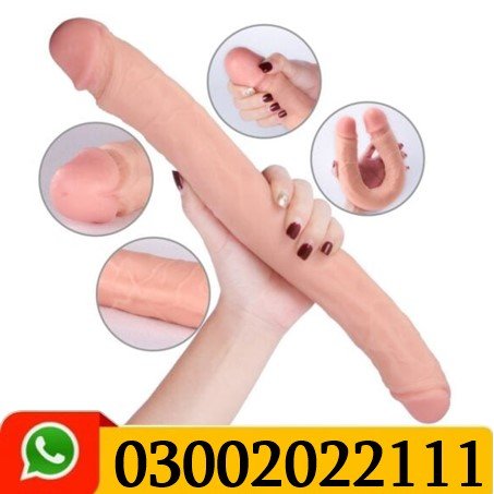 14 Inch Big Double Ended Dildo Long Dual Ended Dildo Strapless Double Penetration Dildo