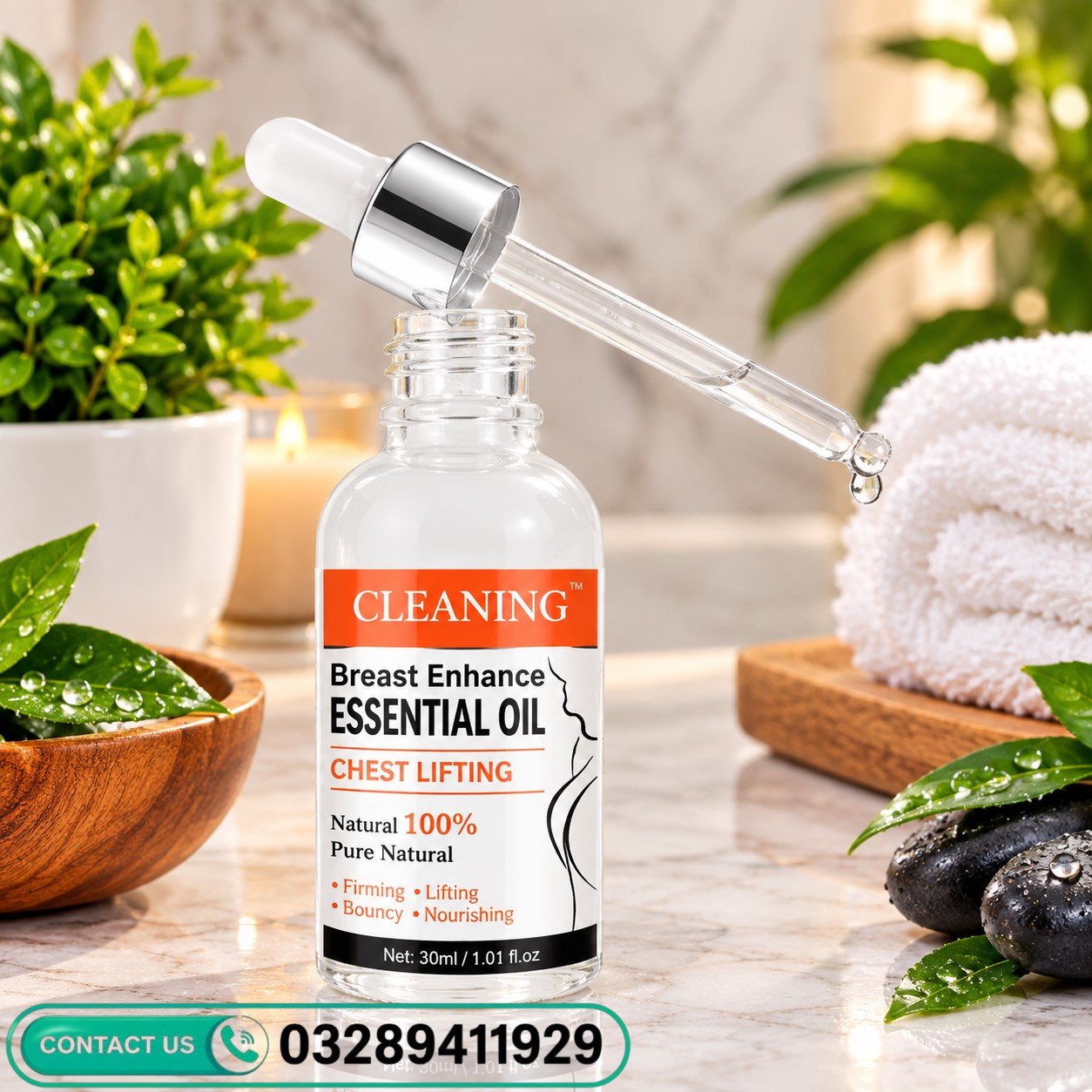 Guanjing Breast Enhance Essential Oil 30ml in Pakistan