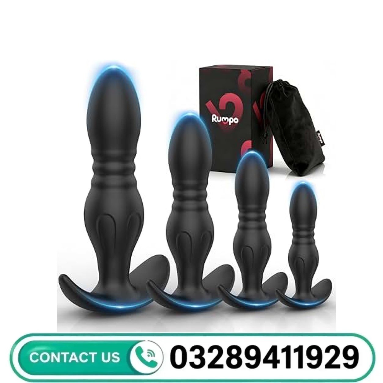 4?Size Silicone Anal Plug Trainer Set for Men In Pakistan