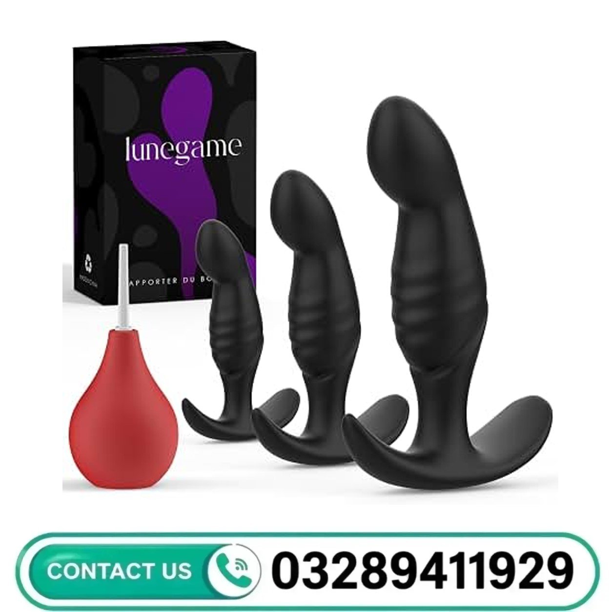 4 PCS Silicone Anal Plug Set for Beginners in Pakistan 