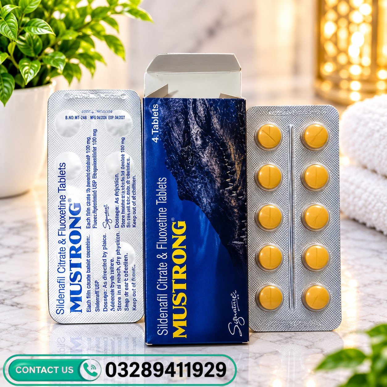 Mustrong Sildenafil Tablet Price In Pakistan 