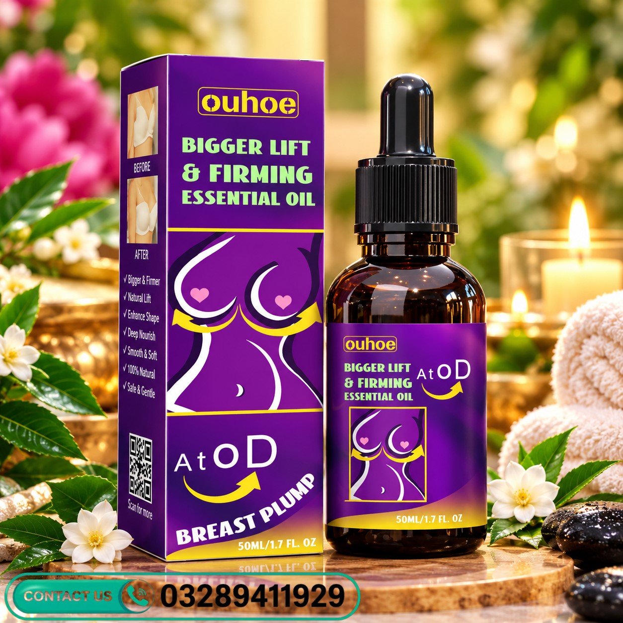 Breast Enlargement Essential Oil Chest in Pakistan
