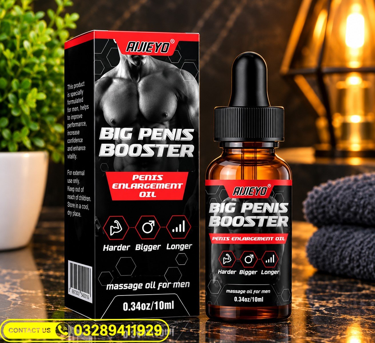 Aijieyo Big Penis Booster Oil In Pakistan