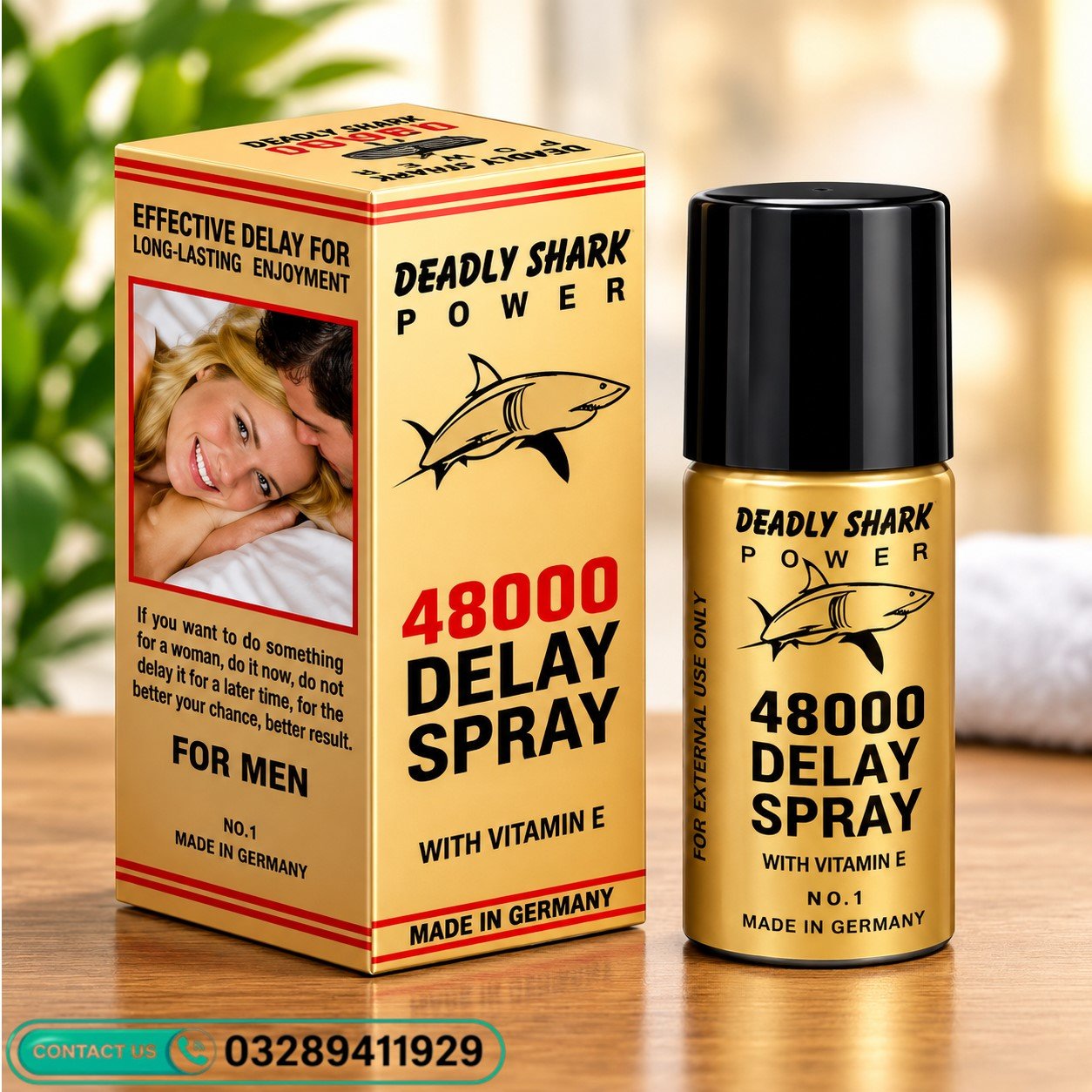 Deadly Shark 48000 Delay Spray Price In Pakistan