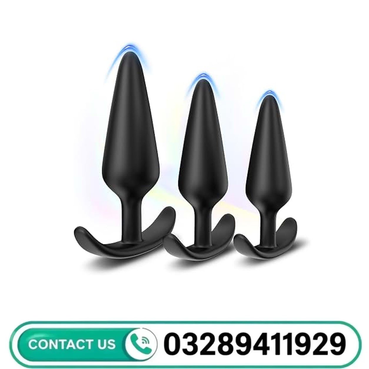 3-Size Anal Trainer Plug Set Price in Pakistan