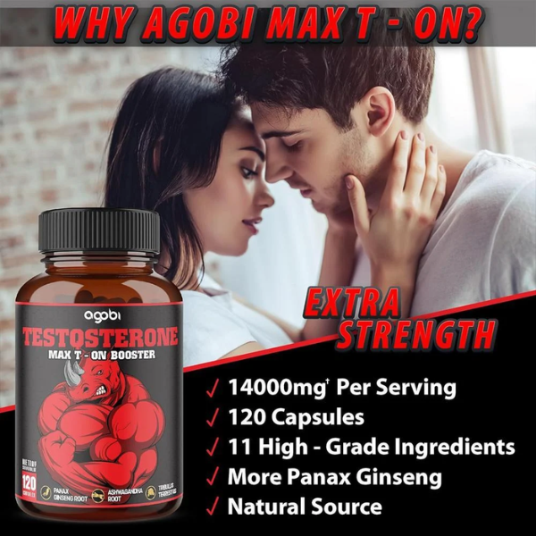 Agobi Testosterone MAX T ON Booster Capsules Price In Pakistan