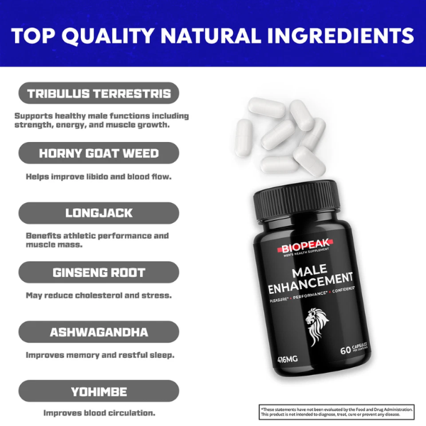 BioPeak for Men Male Wellness Supplement Capsules Price In Pakistan