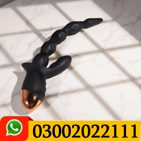 Black strawberry bead anal plug in Pakistan