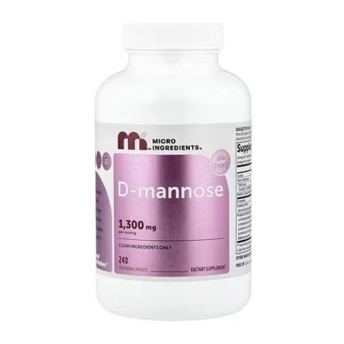 Buy Micro Ingredients Pure D-Mannose 1300mg Capsules in Pakistan
