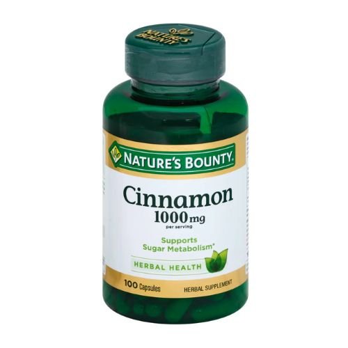 Buy Nature’s Bounty Cinnamon 1000mg Capsules in Pakistan
