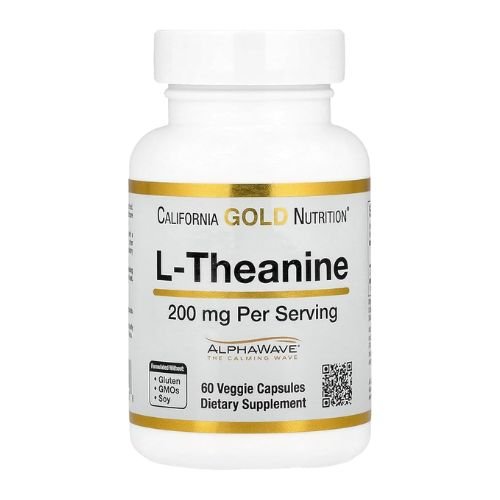 California Gold L-Theanine 200mg 60 Capsules Price in Pakistan