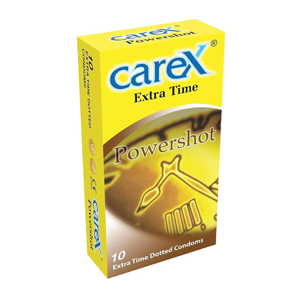 Carex Powershot Extra Time Condoms In Pakistan