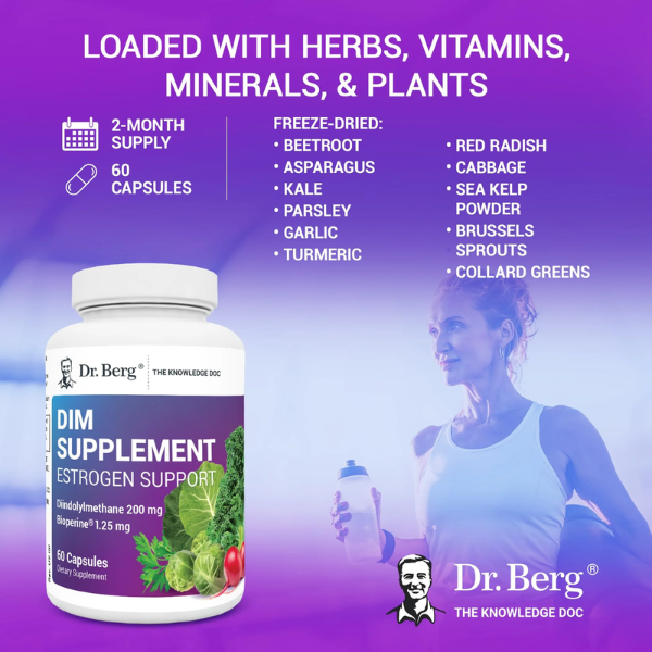 Dr. Berg DIM Supplement Estrogen Balance Capsule Price In Pakistan