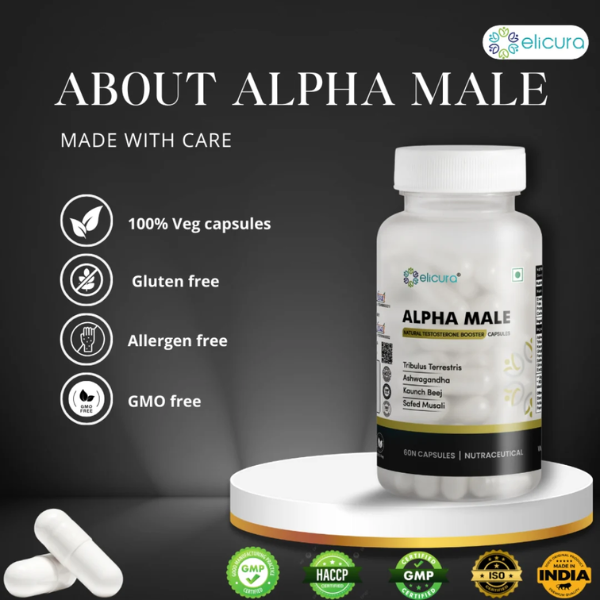 Elicura Alpha Male Natural Testosterone Booster for Men Price In Pakistan