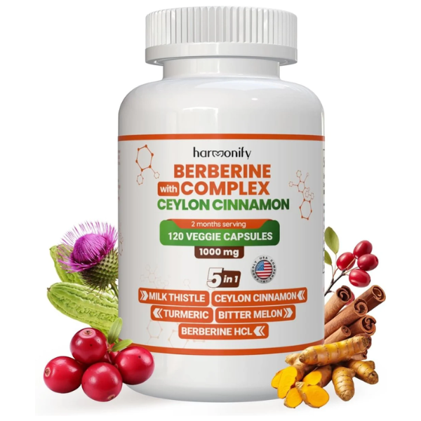 Harmonify Berberine with Ceylon Cinnamon Capsules Price In Pakistan