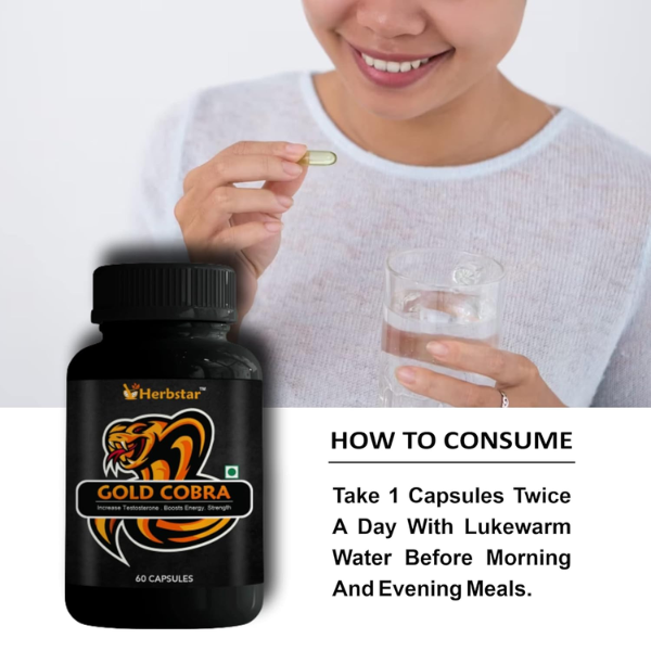 Herbstar Gold Cobra Capsules Price In Pakistan