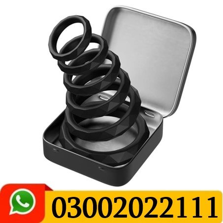 Kaiagame 6 Silicone Cock Rings | Erection Aid In Pakistan