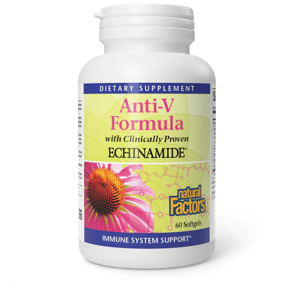 Natural Factors Anti-V Formula Softgels Echinamide Price In Pakistan