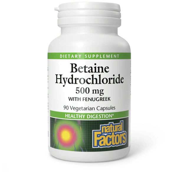 Natural Factors Betaine HCL with Fenugreek Price In Pakistan