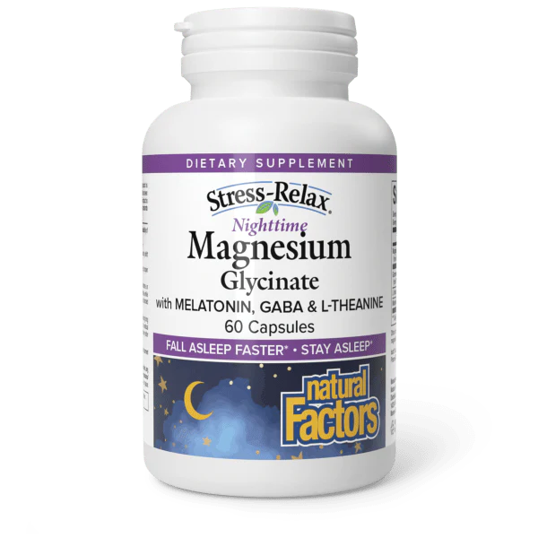 Natural Factors Nighttime Magnesium Glycinate Stress Relax Price In Pakistan