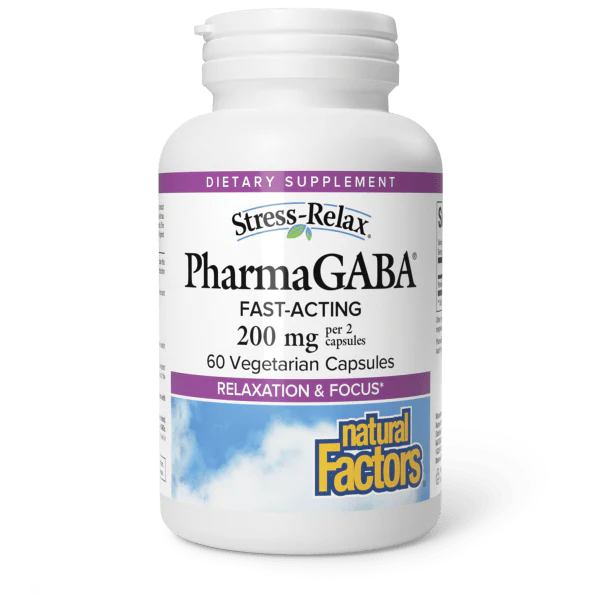 Natural Factors Pharma GABA 100 mg Stress-Relax Price In Pakistan