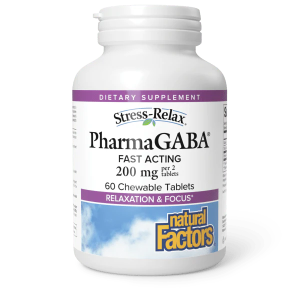 Natural Factors Pharma GABA 200 mg Stress-Relax Price In Pakistan