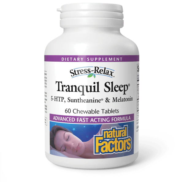 Natural Factors Tranquil Sleep Chewable Tablets Stress-Relax Price In Pakistan