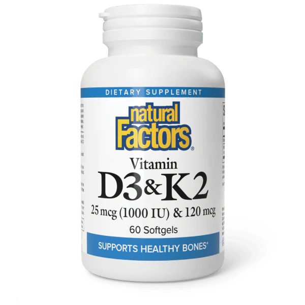 Natural Factors Vitamin D3 & K2 Price In Pakistan