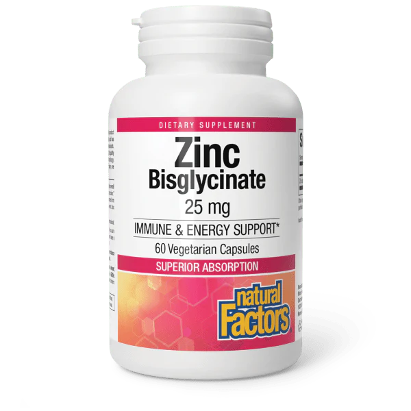 Natural Factors Zinc Bisglycinate 25 mg Price In Pakistan
