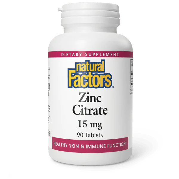 Natural Factors Zinc Citrate 15 mg Price In Pakistan