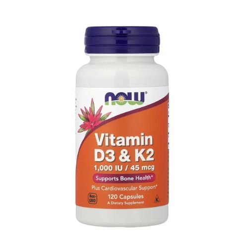 Now Foods Vitamin D3 & K2 120 Capsules Price In Pakistan