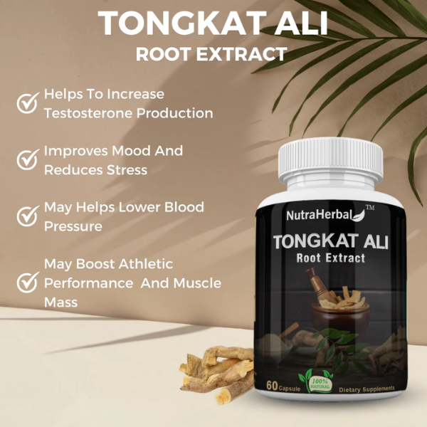 NutraHerbal TongKat Ali Root Extract Capsules Price In Pakistan