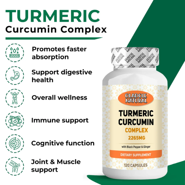 Oladole Natural Turmeric Curcumin Complex Price In Pakistan