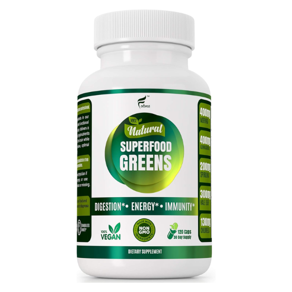 Organic Vegan Super Greens Capsules Price In Pakistan