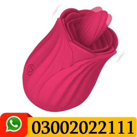 Rose Bud Tongue Toy Clitoral Stimulator