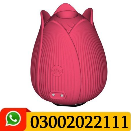 Rose Vibrator With Particle Sucking Mouth