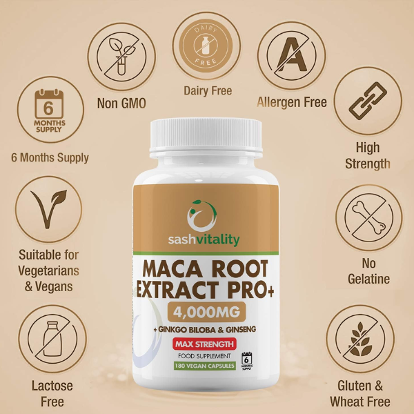 Sash Vitality Maca Root Extract Pro Plus Price In Pakistan