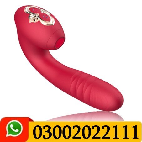 Clit Sucking Vibrator G-spot Thrusting Dildo
