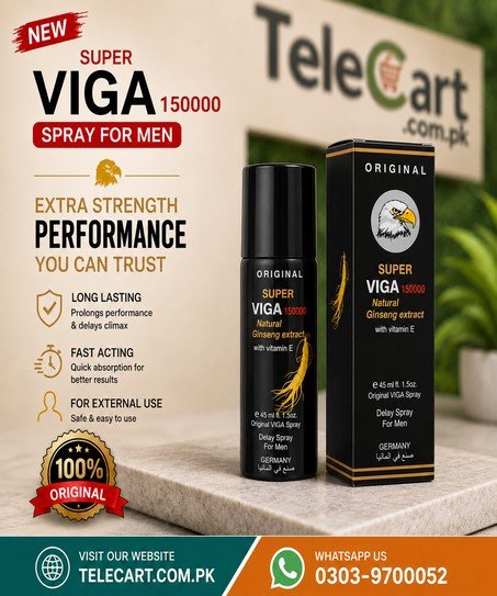 Super Viga 150000 Delay Spray Price in Pakistan