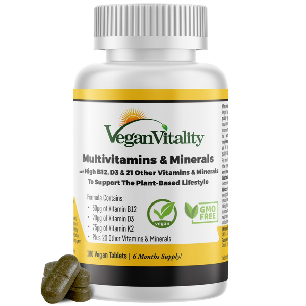 Vegan Vitality Multivitamins & Minerals for Women and Men Price In Pakistan