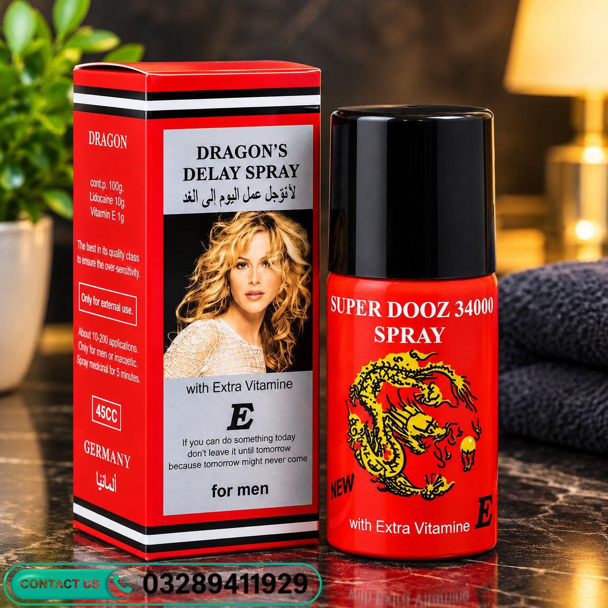 Dragon Super Dooz 34000 Delay Spray in Pakistan
