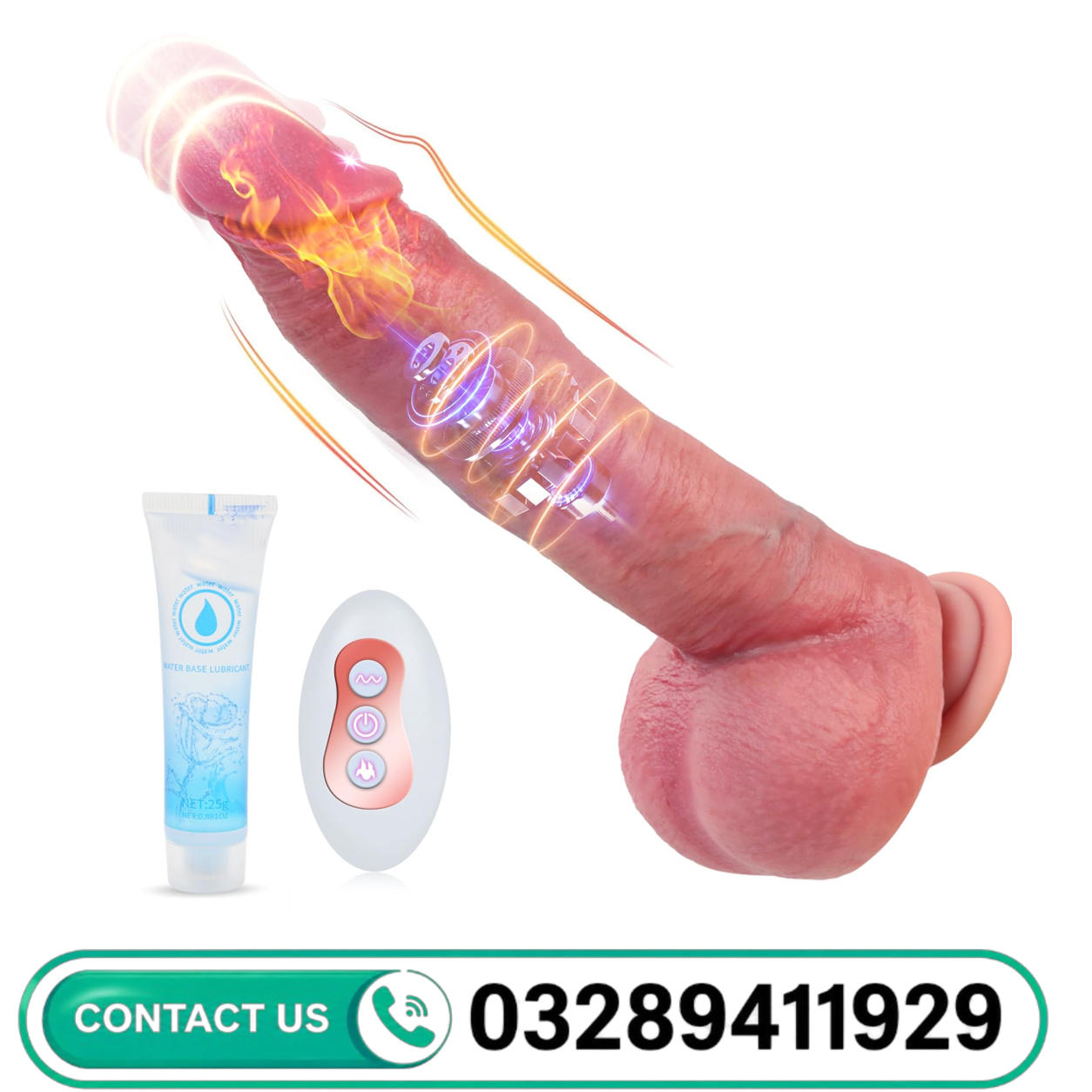 9.8 Dildos Thrusting Dildo Vibrator and Realistic In Pakistan